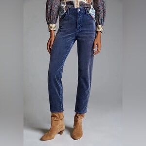 Anthropologie Pilcro The Vintage Straight Corduroy Pant